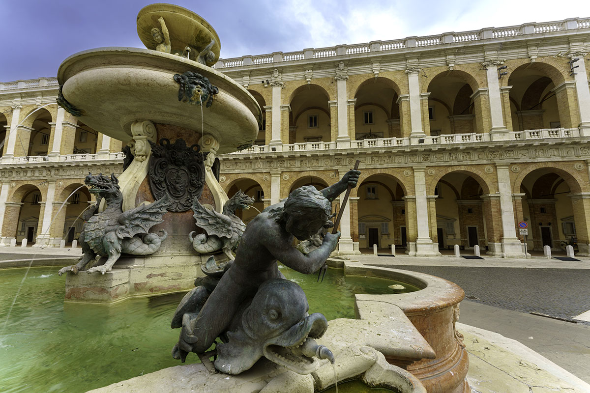 Sanctuary of Madonna di Loreto, Ancona province, Italy