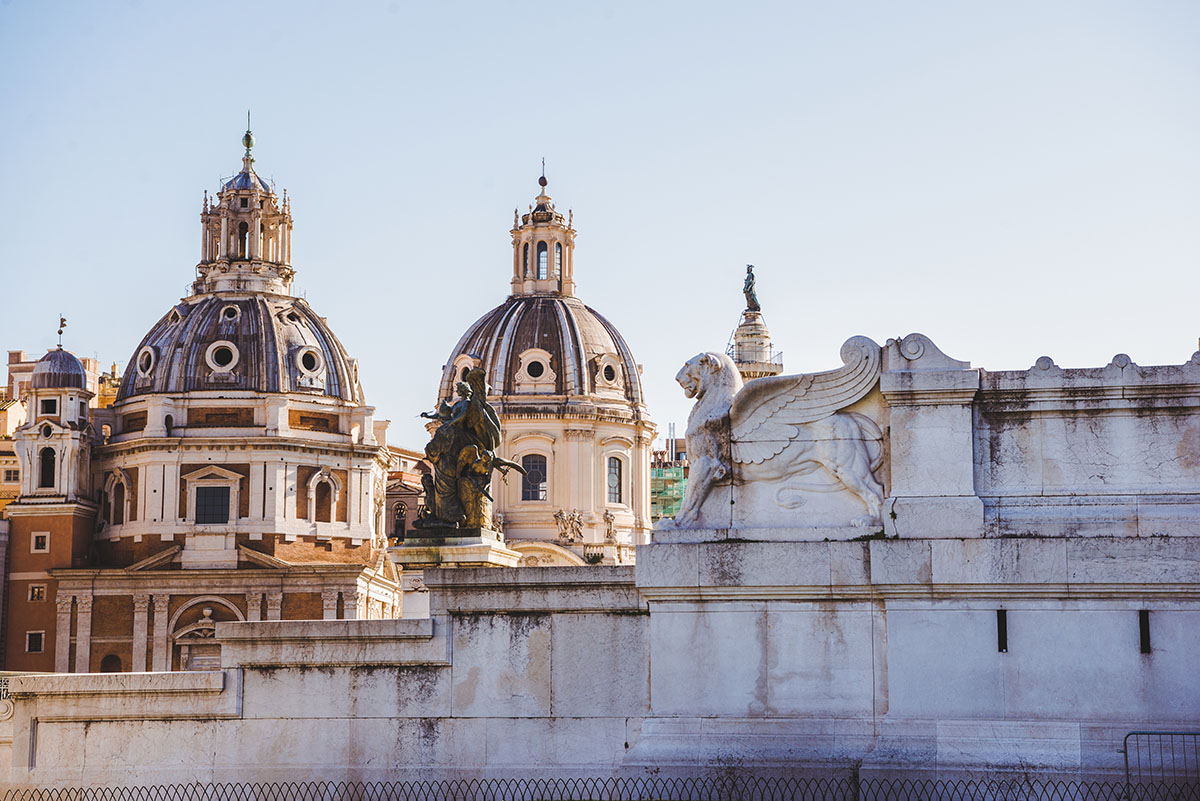 Santa Maria di Loreto (St Maria of Loreto) church and part of Al